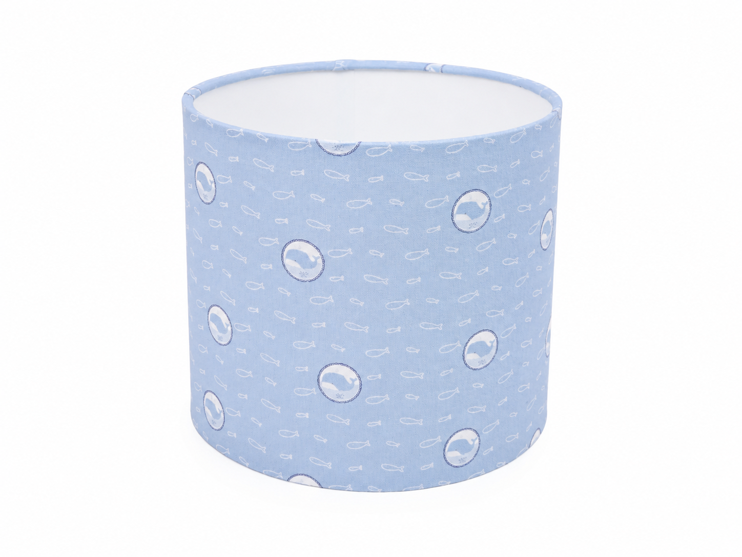 Whales – Handcrafted Drum Lampshade