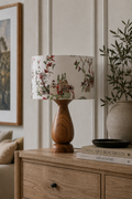 Asian scenery lampshade 1