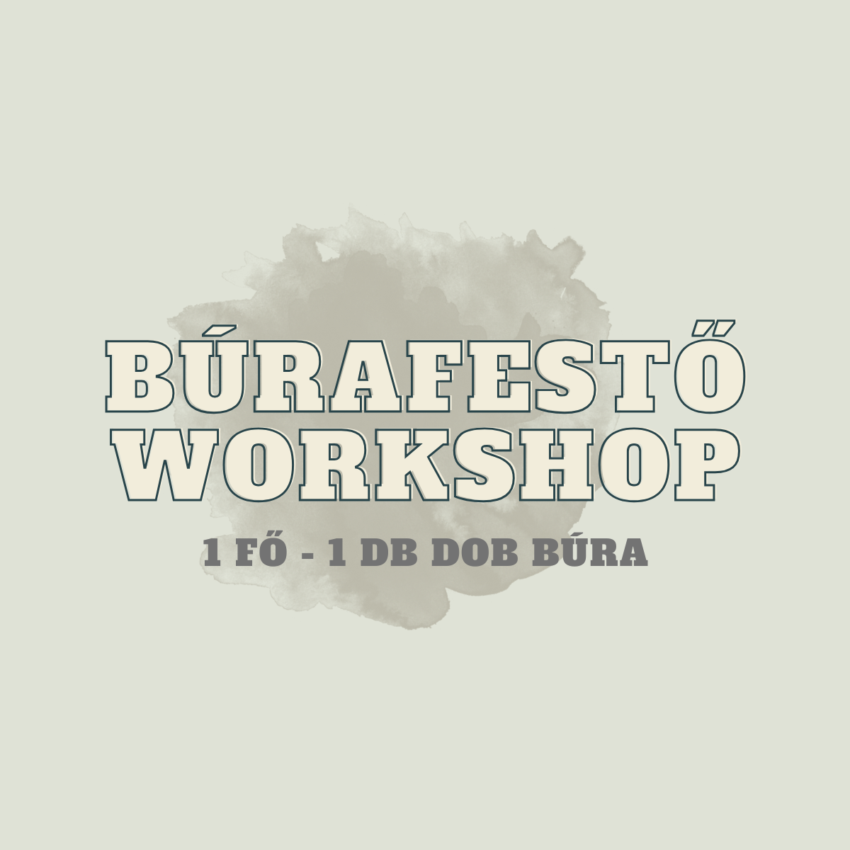 Búrafestő workshop részvételi jegy
