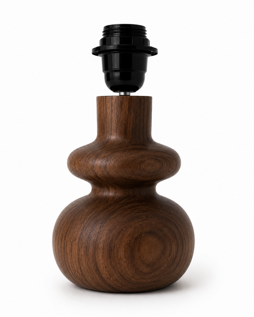 Lampbase Femme walnut