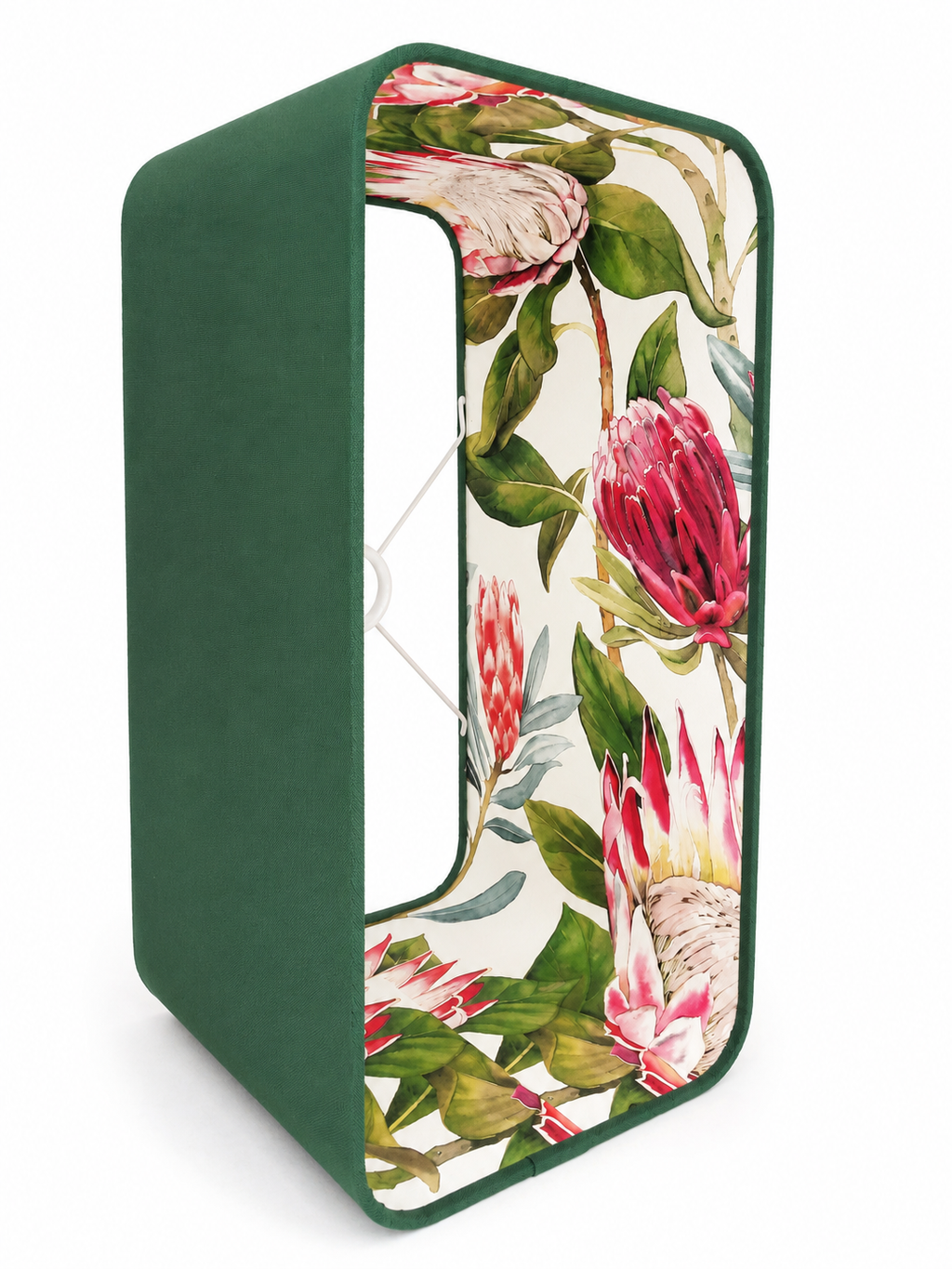 Rounded-rectangle protea shade