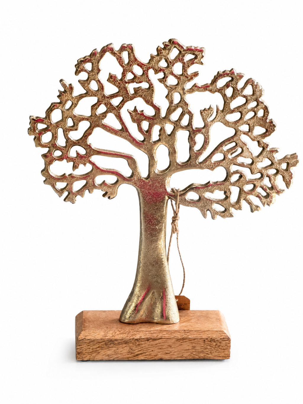 Tree statue - golden