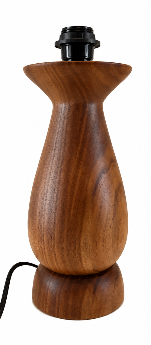 Walnut Donna lampbase