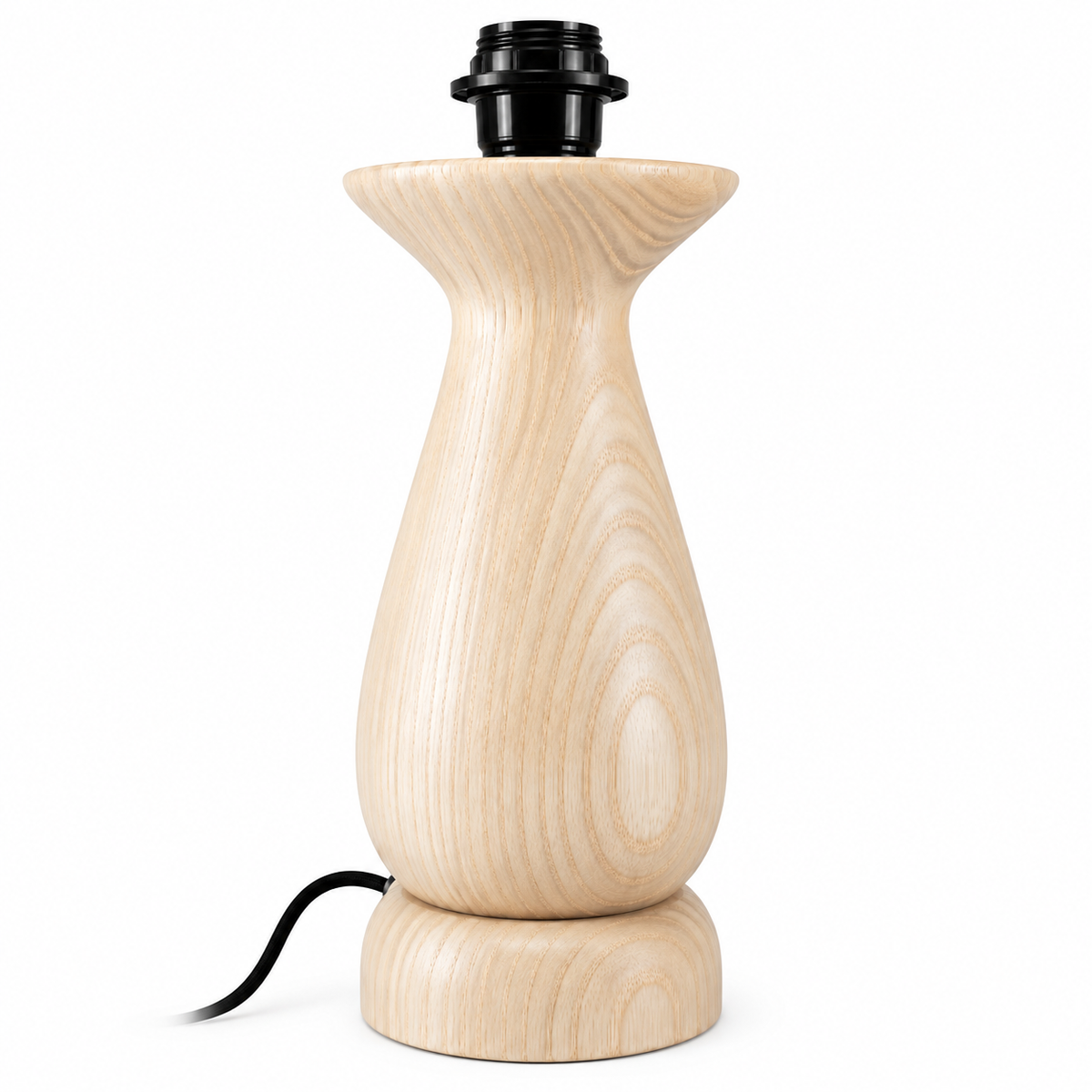 "Donna" Handcrafted Wooden Lamp Base