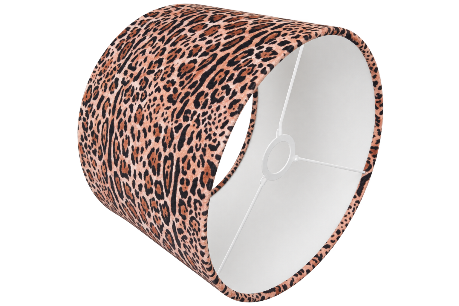 Velvet leopard – Handcrafted Drum Lampshade