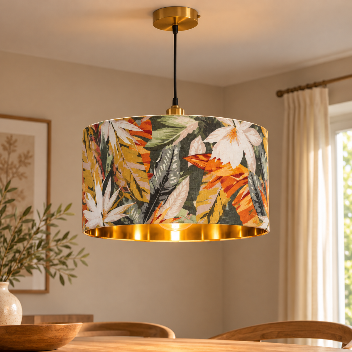 Tropical sunset - ceiling/pendant light