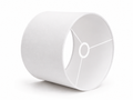 Pure Minimal - drum lampshades with white lining